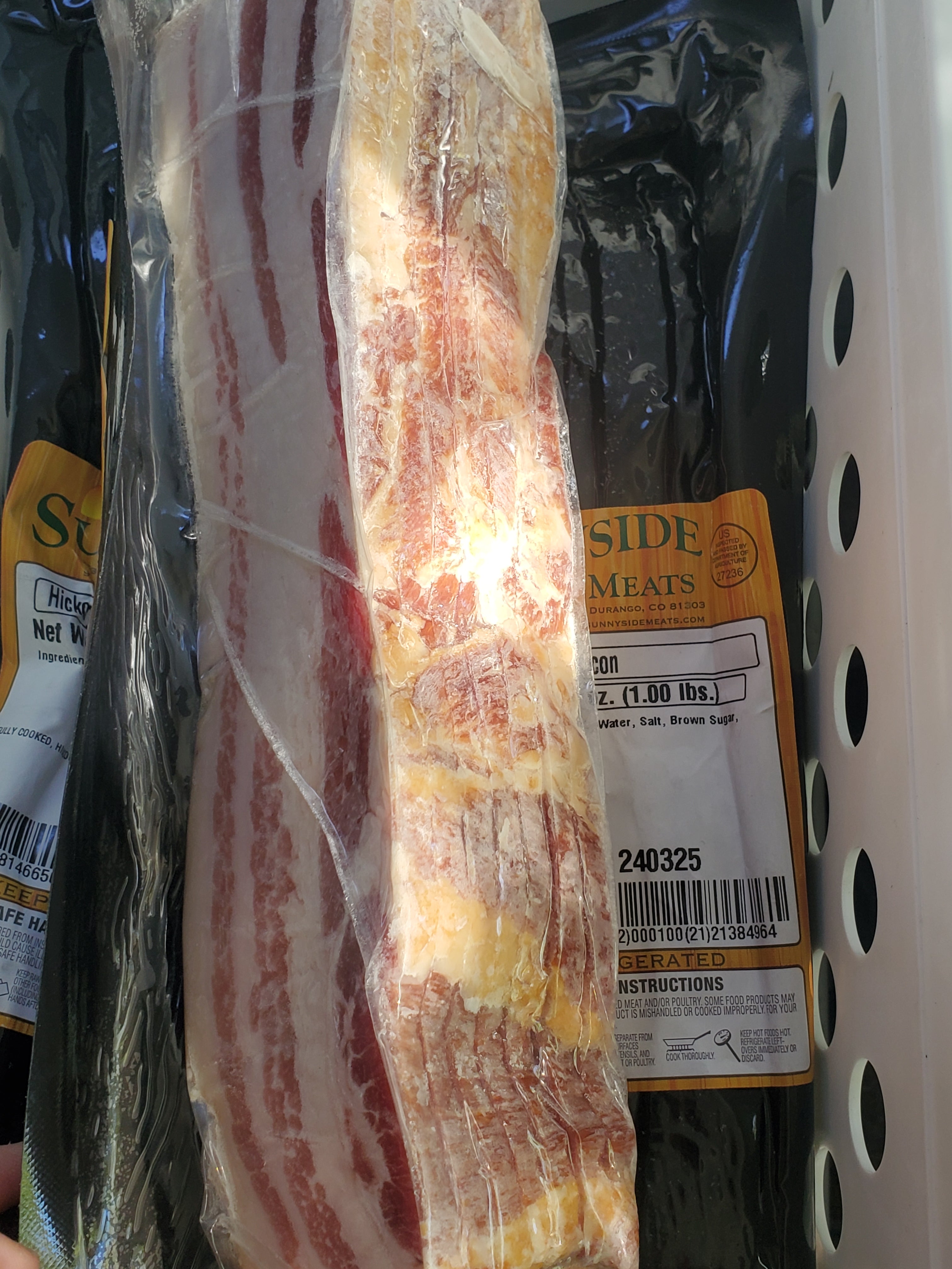 Hickory smoked bacon